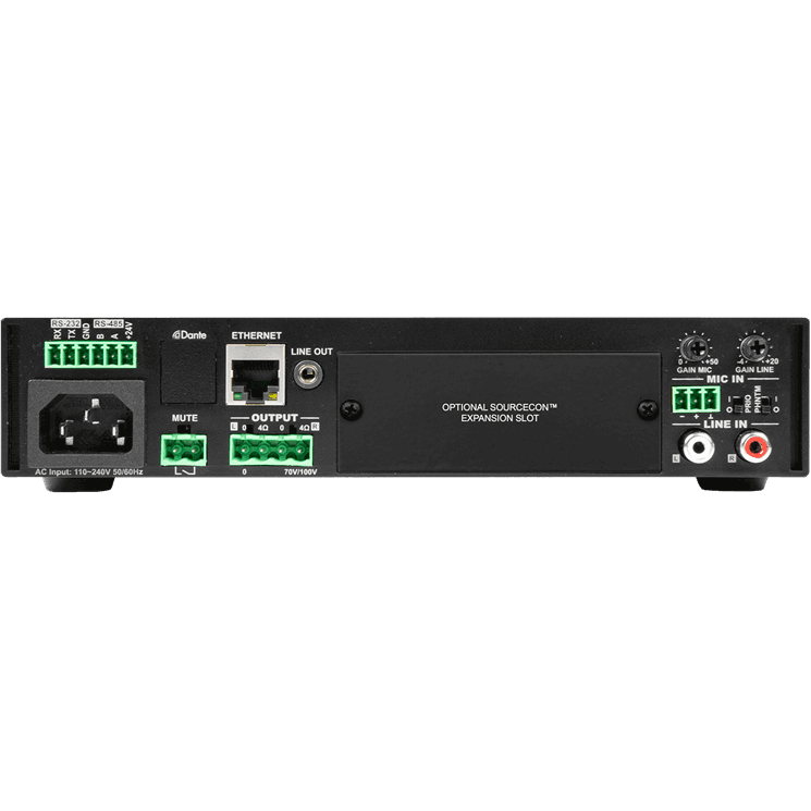 Mfa208 Amplificateur AUDAC MFA208 – Solution compacte et professionnelle 8 Oh
