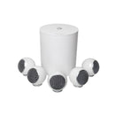 Pack 5.1 - Set 5 Planet M + Caisson de basses Planet Sub - Elipson-Enceintes-Elipson-Blanc laqué-Octave-Son