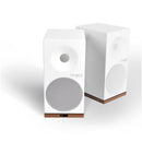 Enceinte compacte active Bluetooth Spectrum 5XBT Phono (la paire) - Tangent-Enceintes-Tangent-Blanc satiné-Octave-Son
