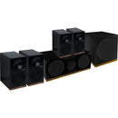 Système 5.1 Sat Kopi Spectrum -Tangent-Enceintes-Tangent-Noir satiné-Octave-Son