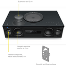 Système audio Tout En Un SC-C70 MK2EGS - Technics-Système audio-Technics-Noir-Octave-Son